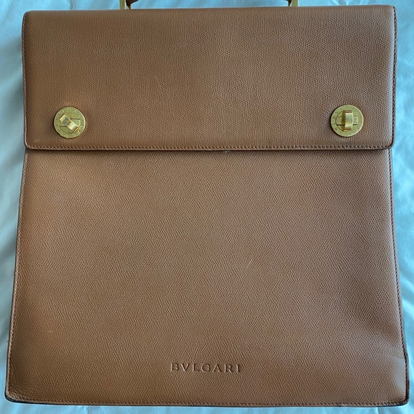 Bvlgari triple gusset briefcase - Picture 3 of 8
